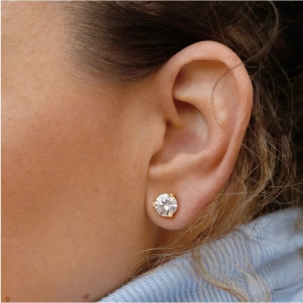 Kate Spade New York Rise and Shine 2-Stud Set, Cubic Zirconia & Glass Pearl - Picture 5 of 13